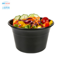 Big Salad Bowl With Pear Rim